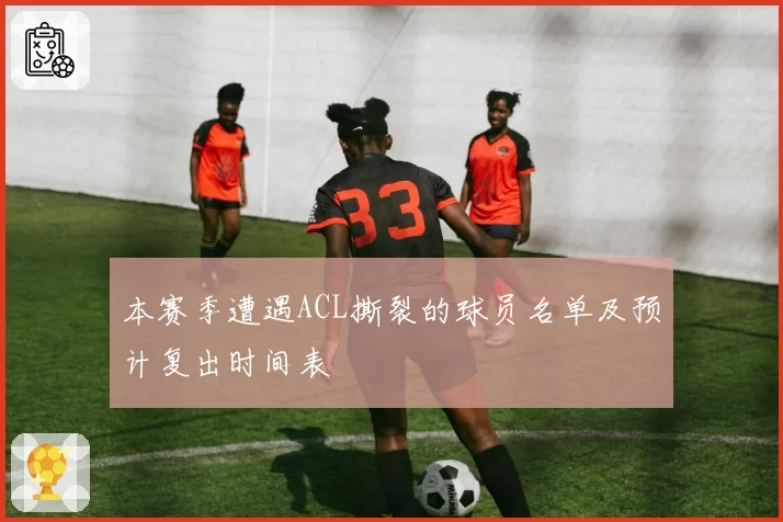 本赛季遭遇ACL撕裂的球员名单及预计复出时间表